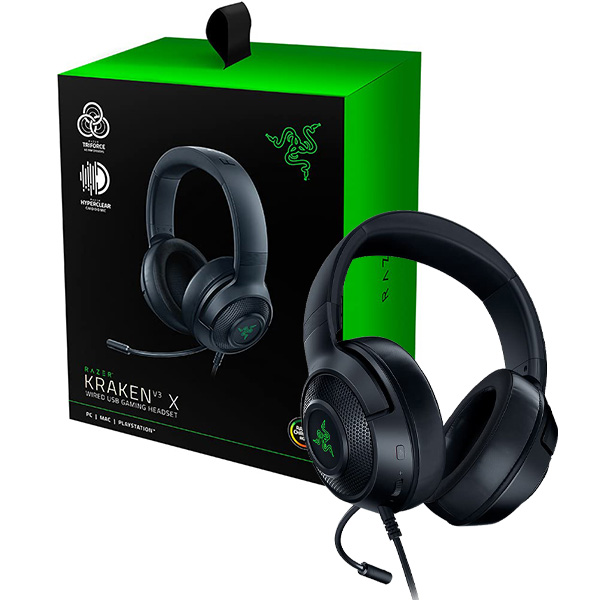 Tai Nghe Razer Kraken V3 X USB Black RGB