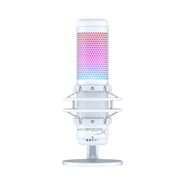 MICROPHONE HP HYPERX QUADCAST S RGB WHITE