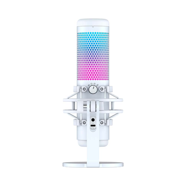 MICROPHONE HP HYPERX QUADCAST S RGB WHITE