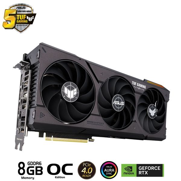 VGA ASUS RTX 4060 TI TUF O8G GAMING