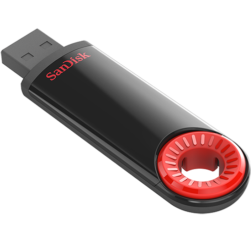 USB SANDISK 16GB CRUZER DIAL SDCZ57 BLACK NEW BH 24TH