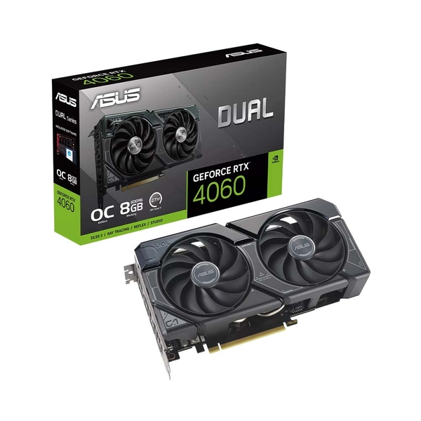 VGA ASUS RTX 4060 DUAL 8GB GDDR6 ( DUAL-RTX4060-8G )