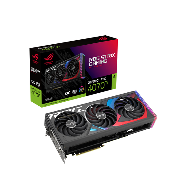 VGA Asus RTX 4070 Ti ROG STRIX 12G OC GAMING