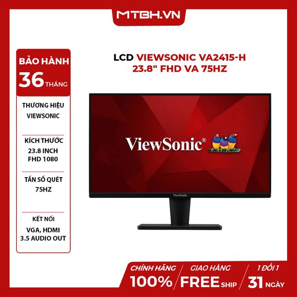 MÀN HÌNH LCD VIEWSONIC VA2415-H 23.8