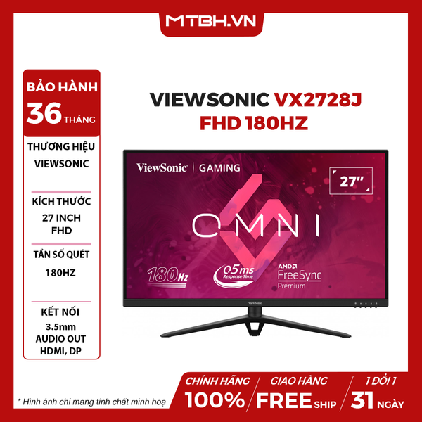 MÀN HÌNH LCD VIEWSONIC VX2728J 27