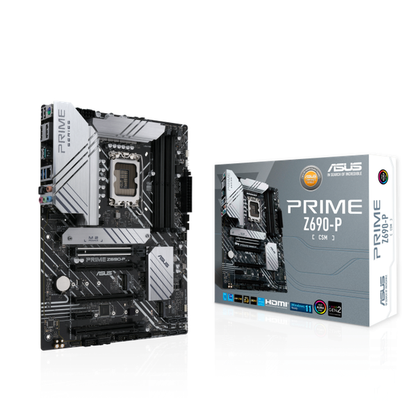 Main ASUS Z690-P-CSM PRIME (Intel Z690, Socket 1700, ATX, 4 khe RAM DDR5)