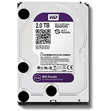 HDD WD 2TB PURPLE NEW