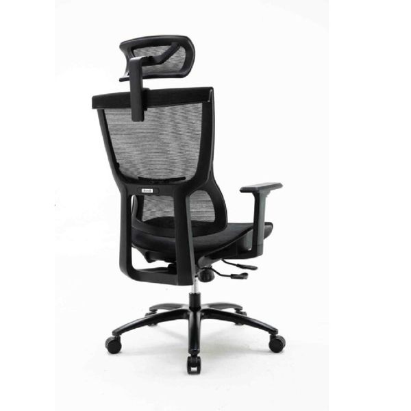 GHẾ WARRIOR WEC506 ERGONOMIC HERO SEIRIES CÔNG THÁI HỌC BLACK