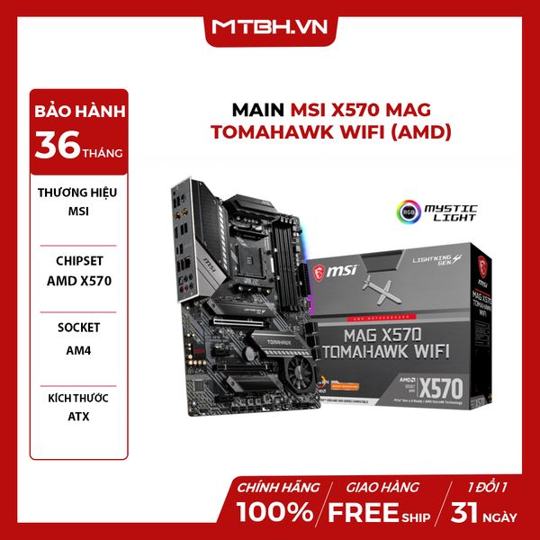 MAIN MSI X570 MAG TOMAHAWK WIFI (AMD)