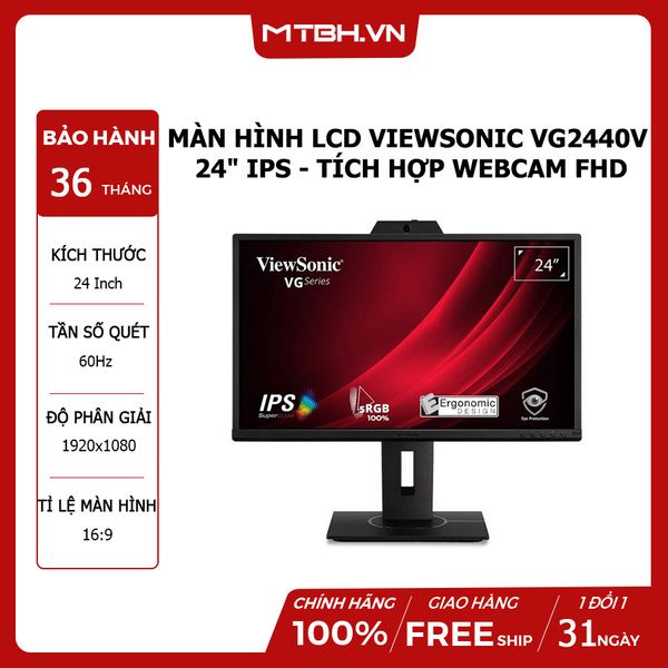 MÀN HÌNH LCD VIEWSONIC VG2440V 24
