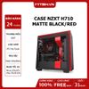 CASE NZXT H710 MATTE BLACK/RED