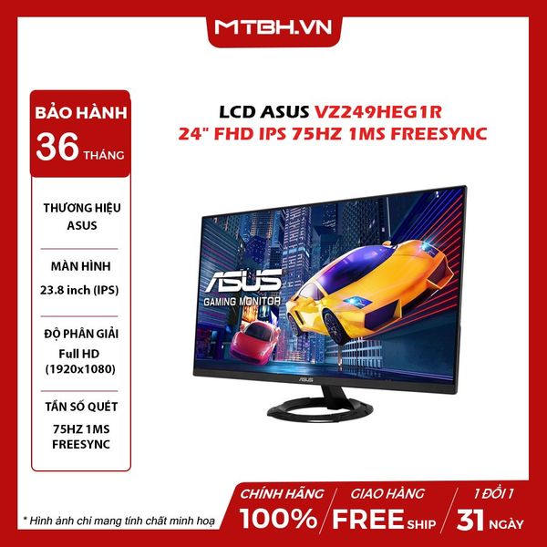 MÀN HÌNH LCD ASUS VZ249HEG1R 24