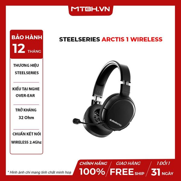 Tai Nghe SteelSeries Arctis 1 Wireless