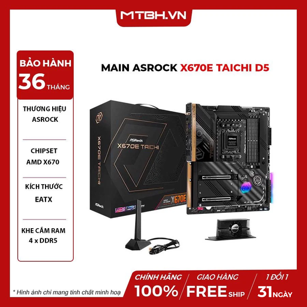 Main ASROCK X670E Taichi D5