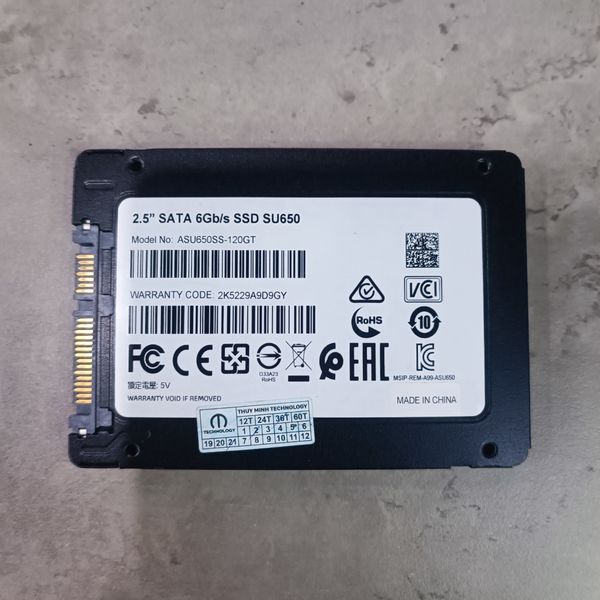 SSD ADATA SU650 120GB SATA BH 1 THÁNG