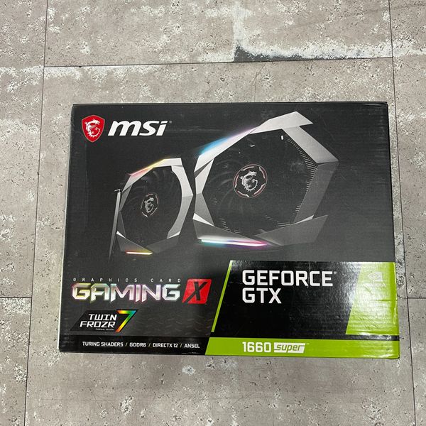 VGA MSI GTX 1660 SUPER GAMING X FULLBOX BH 12 THÁNG