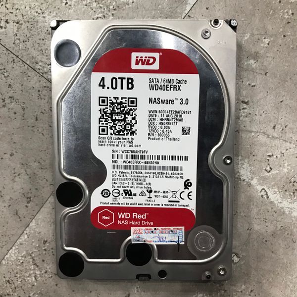 HDD WD 4TB RED BH 1 THÁNG