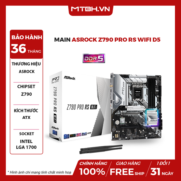 MAIN ASROCK Z790 PRO RS WIFI D5