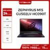 LAPTOP GAMING ASUS ROG ZEPHYRUS M15 GU502LV-HC090T INTEL CORE I7 10875H | RTX 2060 6GB | 16GB RAM | 1TB SSD | 15.6″ IPS 4K | PERKEY RGB WIN 10 VSC