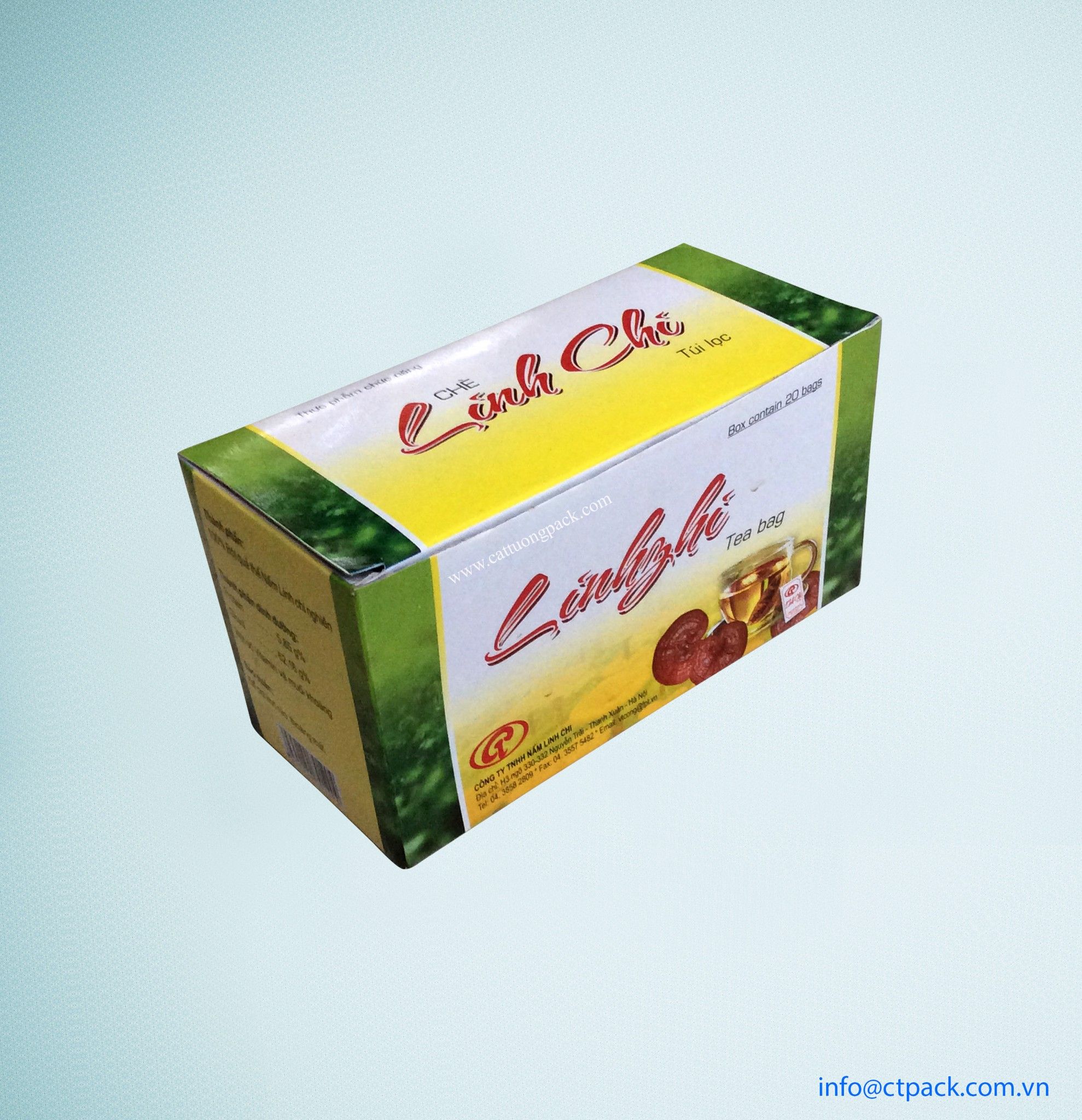  Hộp Giấy Carton Đựng Trà 