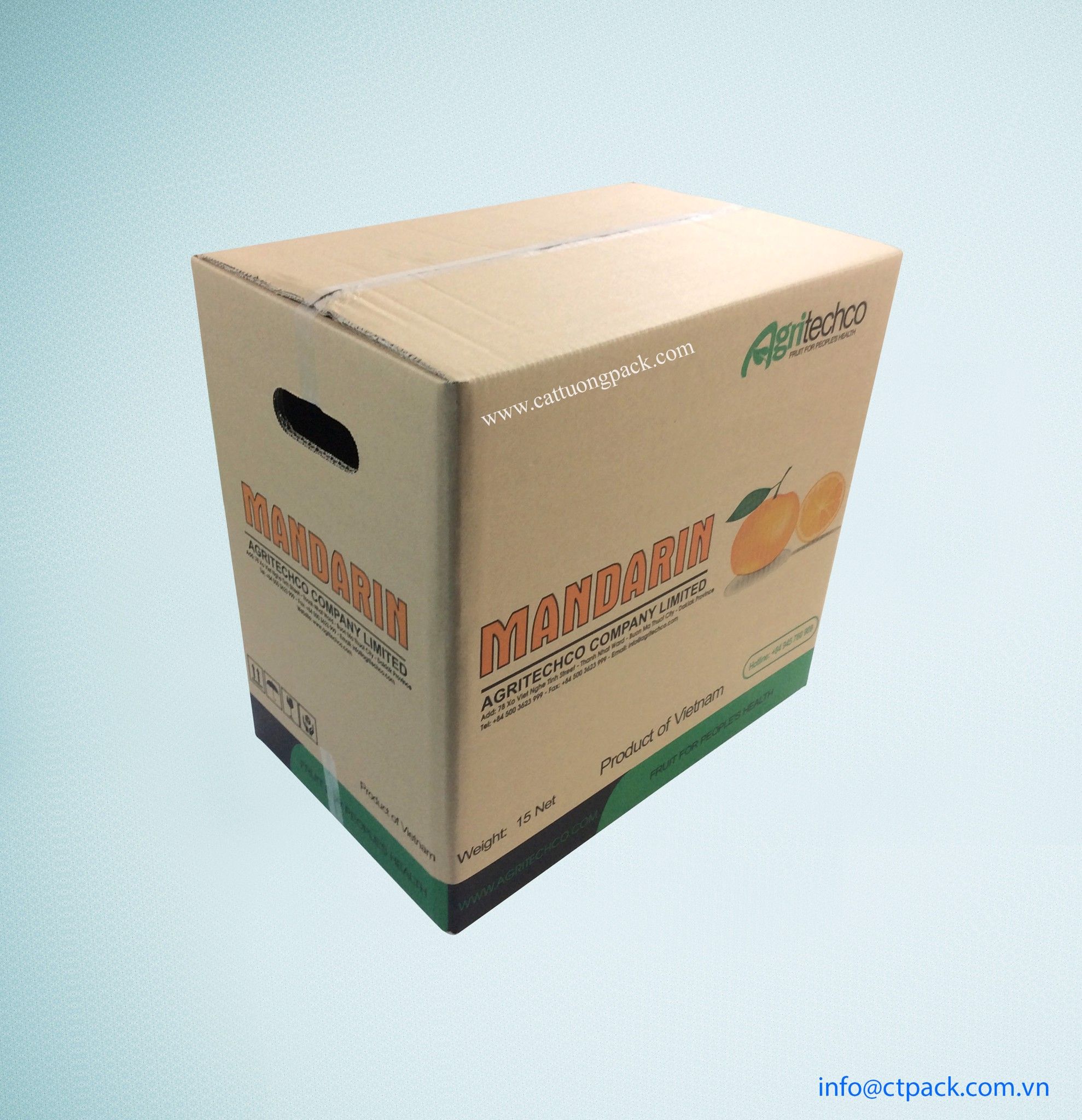Thùng Carton Đựng Trái Cây