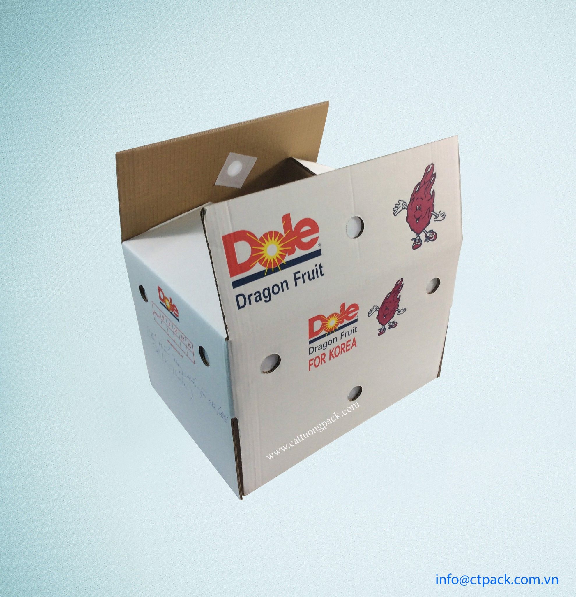 Thùng Carton Đựng Trái Cây