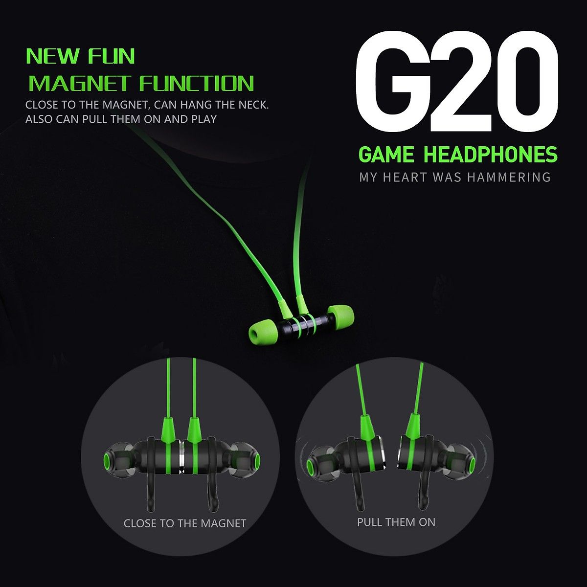 Tai nghe chuyên game Plextone G20 (New version)