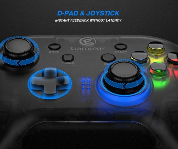 Tay cầm chơi game Full Skill cho FO4 - Gamesir T4w