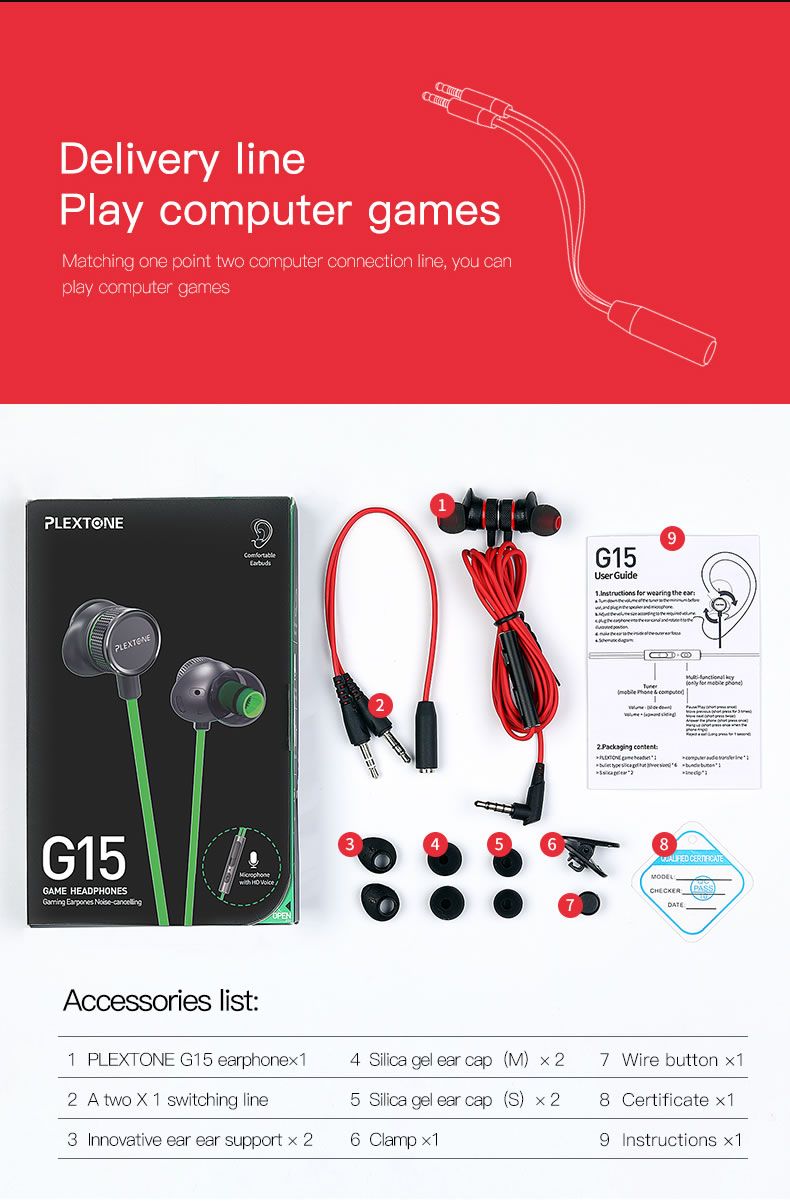 Tai nghe chuyên game Plextone G15 (New version)