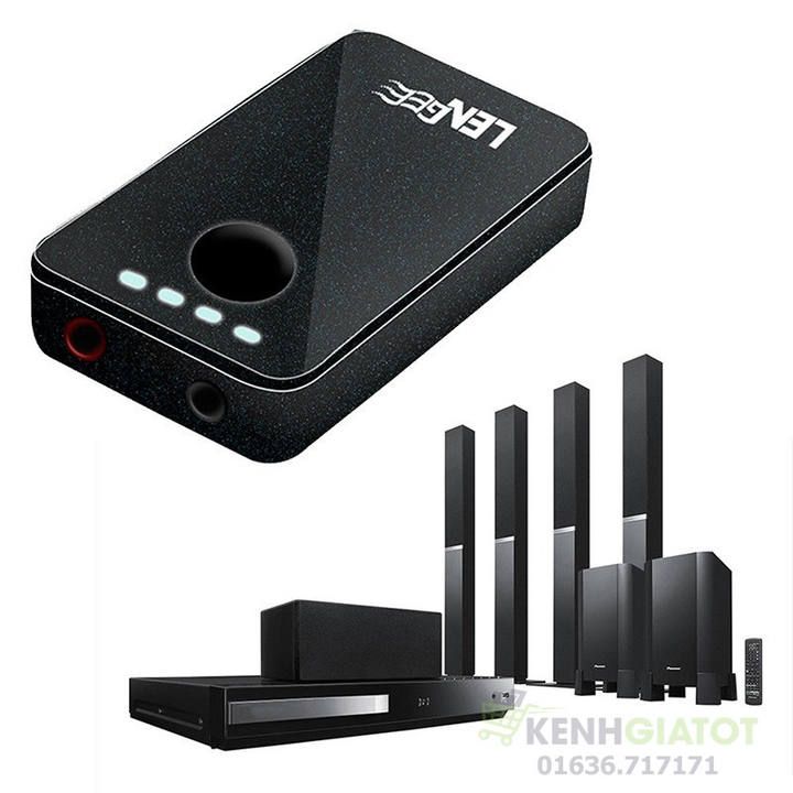 Phát và thu bluetooth Lengee B8 cho tivi, loa, amply cao cấp - Audio bluetooth
