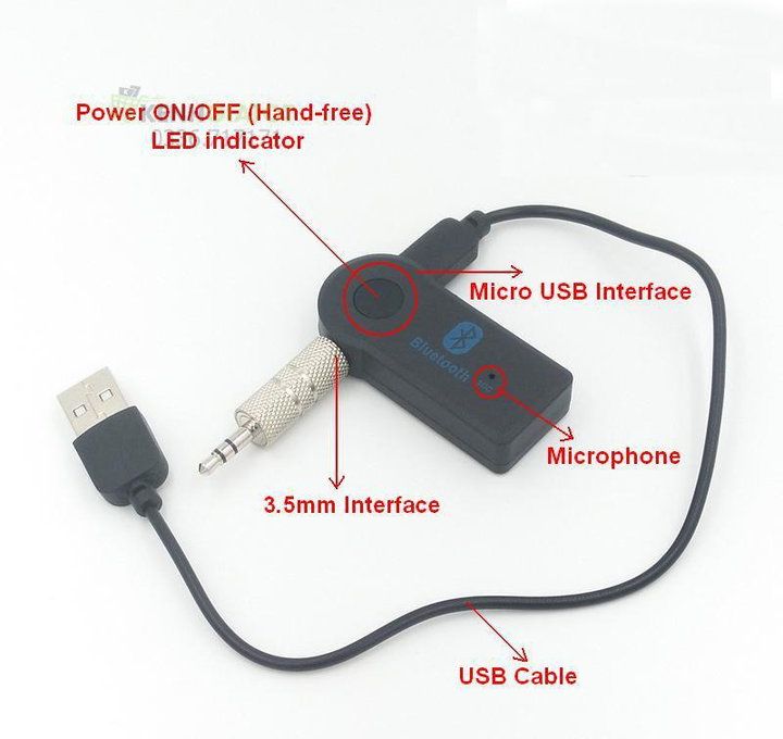 USB tạo bluetooth cho loa và tai nghe ADB-BTR 302