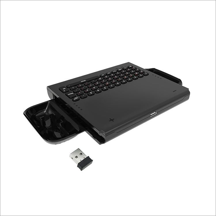 Bàn phím không dây kiêm đế giữ điều khiển Nintendo Switch - Dobe TNS 1702