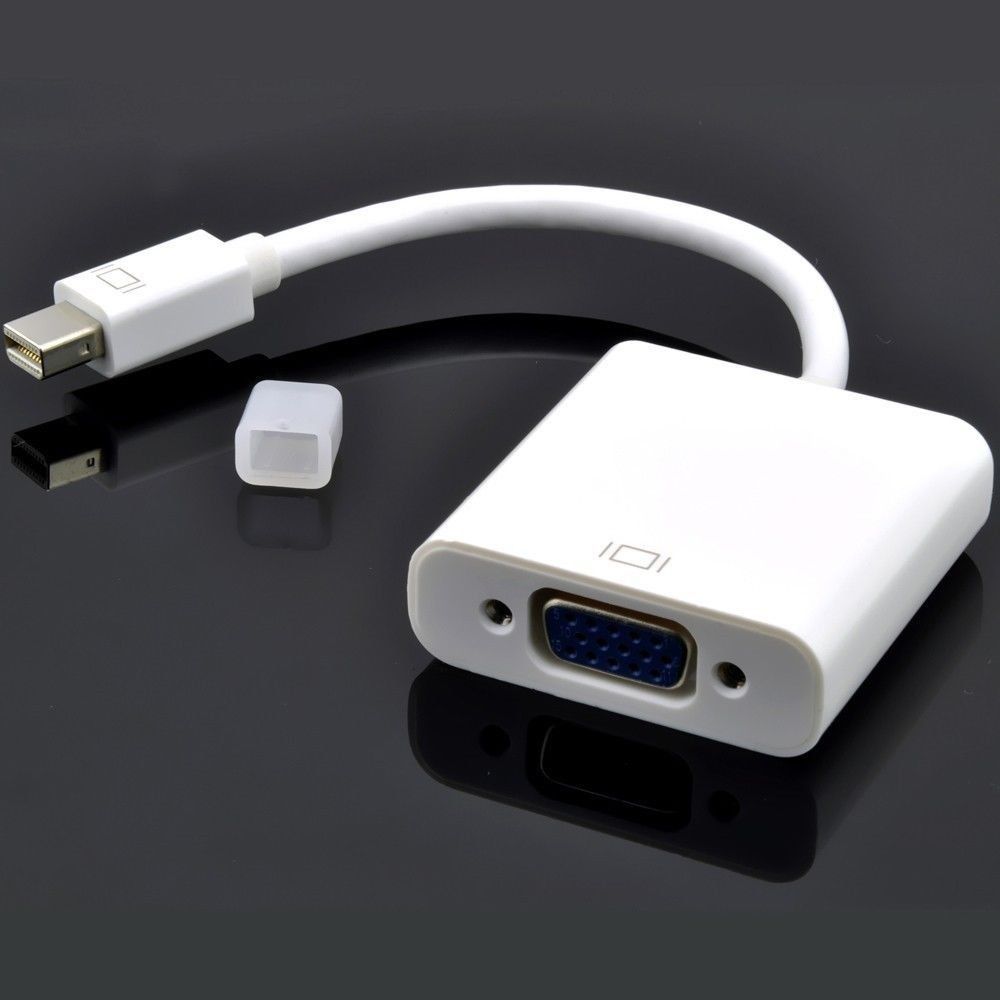 Cáp mini dp to vga/ mini displayport to vga (đầu cái)