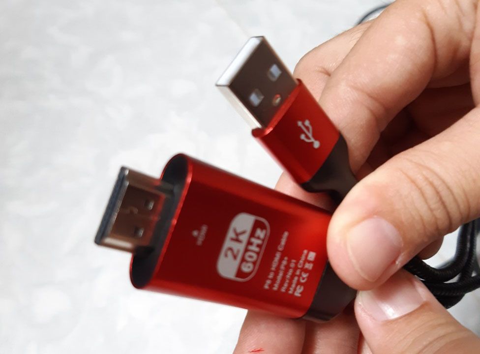Cáp chuyển đa năng 3in1 cho smartphone/ ios lên tivi qua cổng HDMI - P8 Plus