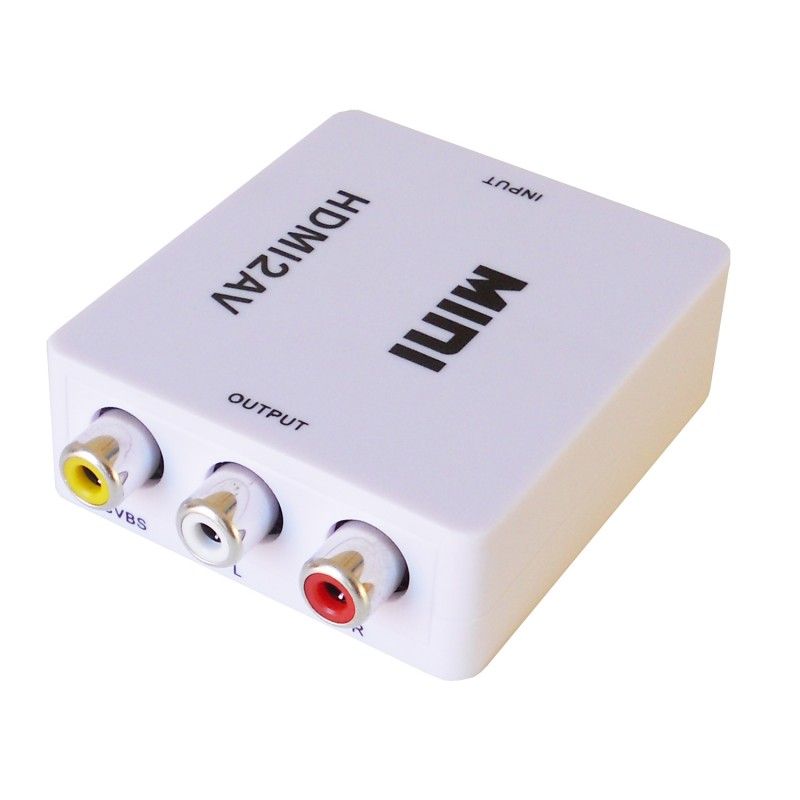 Box convert tín hiệu HDMI to AV cho android tv box, tivi