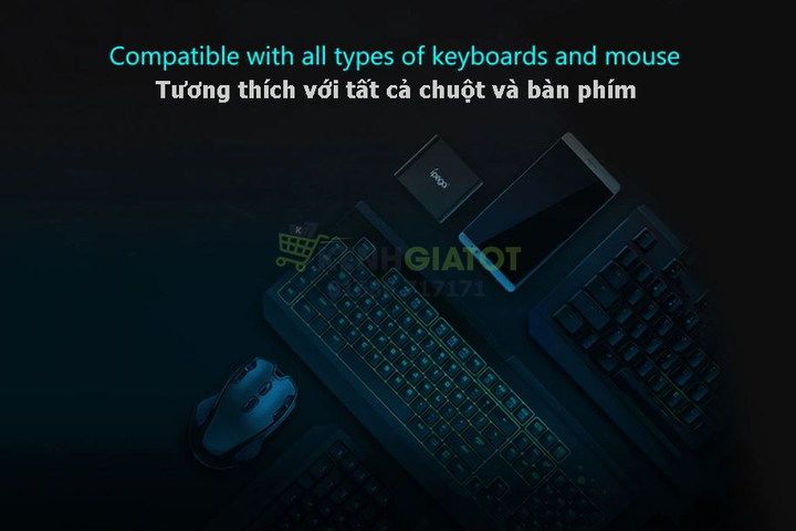 Bộ chuyển đổi bluetooth iPega 9096 chuyên chơi PUBG - cho bàn phím, và chuột
