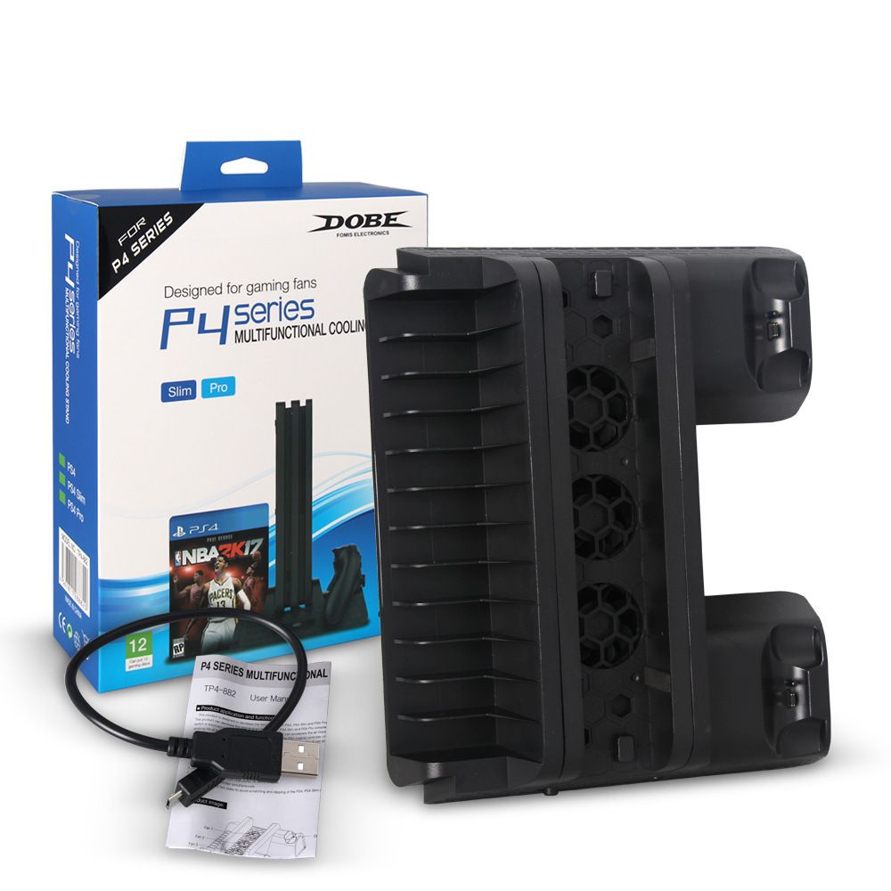 Dobe TP4-882 - tản nhiệt đa năng cho PS4, PS4 slim và PS4 pro tất cả trong một