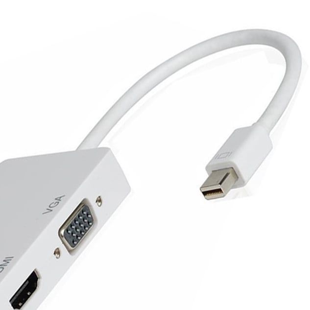 Cáp chuyển Mini DP to 3in1 - Mini Displayport ra HDMI/VGA/DVI - MTVT24