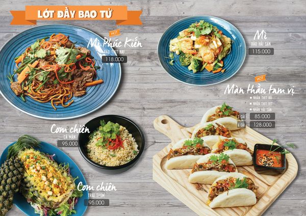 Lớt đầy bao tử