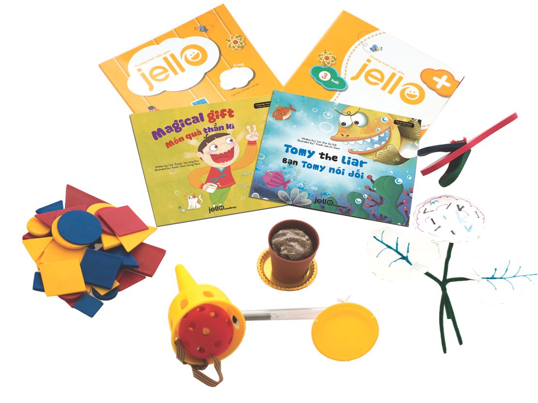 Bộ học cụ Jello - 3 Tuổi - Tháng 02