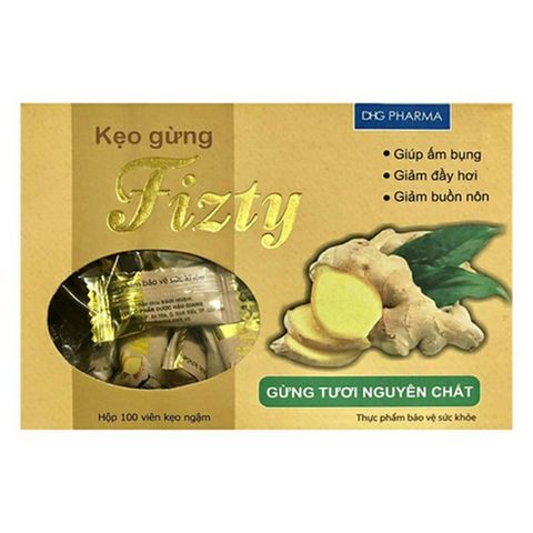 Thực phẩm bổ sung KẸO GỪNG FIZTY