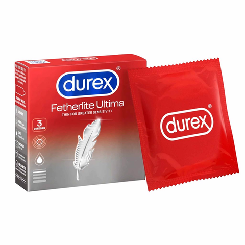 Bao Cao Su Durex Fetherlite Hộp 3 Cái