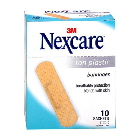 Băng Keo Cá Nhân Nexcare Tan Plastic