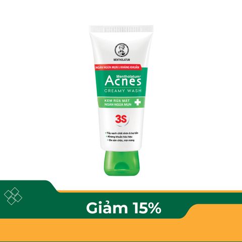 Sữa Rửa Mặt Acnes Vitamin Cleanser Tuýp 100G