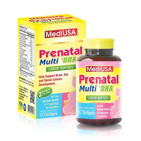 MediUSA Prenatal Multi Dha - Thuốc Bổ Cho Bà Bầu Hộp 60 Viên