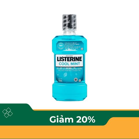 Nước Súc Miệng Listerine Cool Mint 750ml