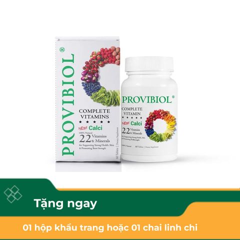 Thực phẩm bảo vệ sức khỏe Provibiol Vitamin (60 viên)