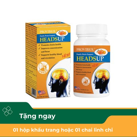 Thực phẩm bảo vệ sức khỏe Provibiol Headsup (60 Viên)