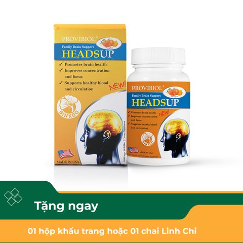 Thực phẩm bảo vệ sức khỏe Provibiol Headsup (30 Viên)