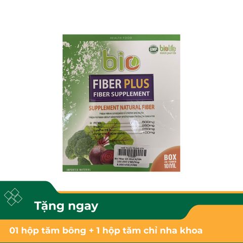 Thực phẩm bảo vệ sức khỏe: BIO FIBER PLUS